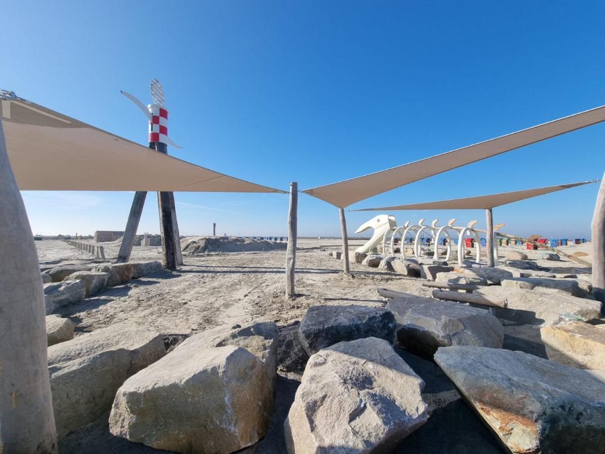 Ferienhaus Steuerbord Im Bootshaus Neßmersiel المظهر الخارجي الصورة